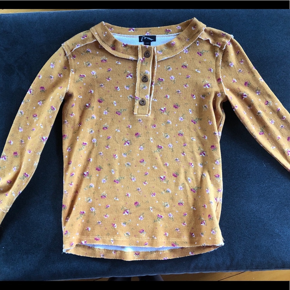 Long sleeve floral shirt from Art Class